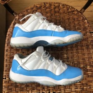 Preloved Jordan 11 Retro UNC lows with box